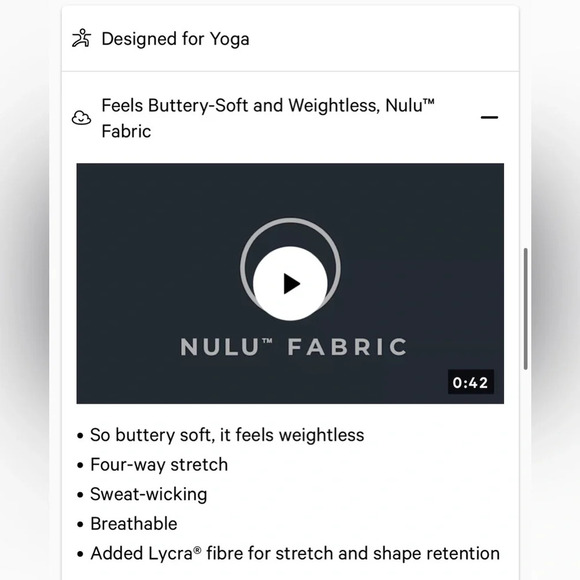 NWT $98 Lululemon Align™ High-Rise Pant 25" in Powder Blue Leggings - Picture 7 of 11